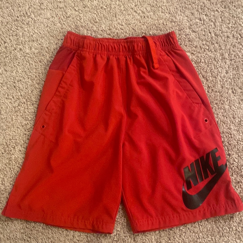 Big boys Nike shorts.
